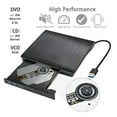 thumbnail image 4 of External Dvd Drive Slim Hard Plastic Usb 3.0 9.5Mm Dvd Enclosure Rewriter Burner Writer Cd-Rom Case For Laptop Cd/Dvd Optic ,Easy to Use, 4 of 6