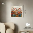 thumbnail image 6 of Beautiful Garden Bloom Impressionism Wall Art /Monet And Van Gogh Inspired Art Canvas Wall Art by Art Remedy, Gallery Wrapped, 24" x 24", 6 of 8