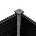 thumbnail image 3 of vidaXL Garden Raised Bed 200x100x54 cm WPC Grey, 3 of 4