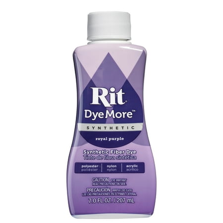 Rit Dye More Royal Purple Dye for Synthetics , 7 Fl.
