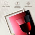 thumbnail image 6 of Elephant Stock Bordeaux Wine Wall Art - Food And Drink Canvas Canvas - 21" x 42", 6 of 8