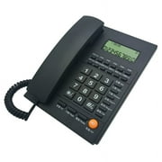 TINYSOME Big Button Telephone Loud Volumes Landline Phone with LCD Display Alarm Clock