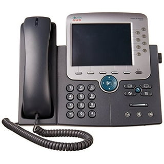 Cisco 7821 téléphone fixe Noir, Argent Combiné filaire 2 lignes