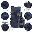 thumbnail image 2 of 4Monster Hiking Daypack,28L Water Resistant Lightweight Packable Backpack for Travel Camping Outdoor, 2 of 5