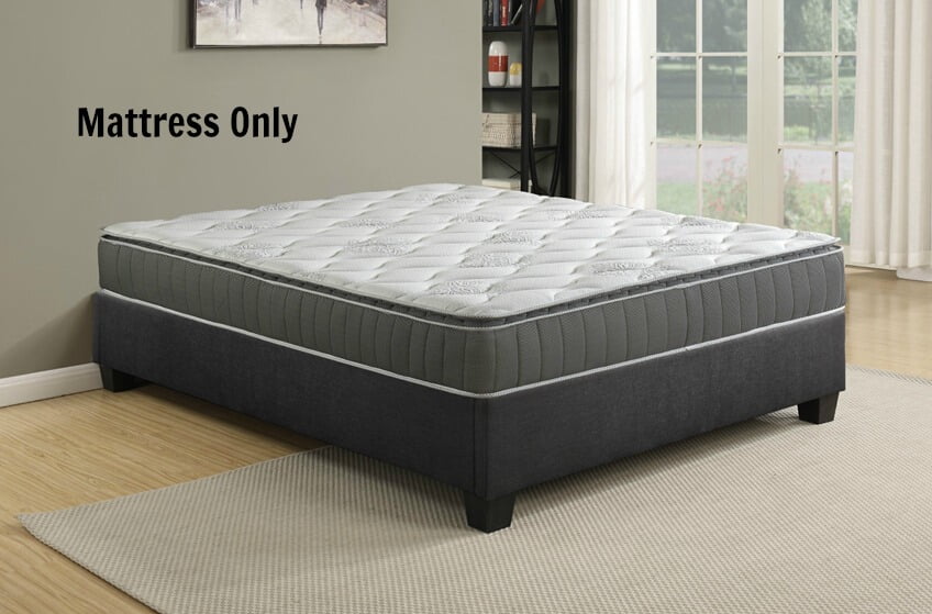 10-inch twin-size pillow-top innerspring mattress