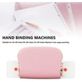 thumbnail image 6 of ABCISI Binding Machines, Mini Manual Multipurpose 6 Holes Cinch Book Binding Machine, Coil Binding Machine for Home Office(Pink), 6 of 19