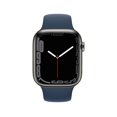 thumbnail image 3 of Pre-Owned Apple Watch Series 7 Aluminum 45 mm (GPS Only, No Cellular) Blue w/ Wireless Earbuds, 3 of 5