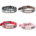thumbnail image 1 of Custom Reflective Cat Collar Personalized Nameplate Adjustable Safety Buckle Engraved Id Name Tag Cat Collar Necklace Pet Collar, 1 of 1