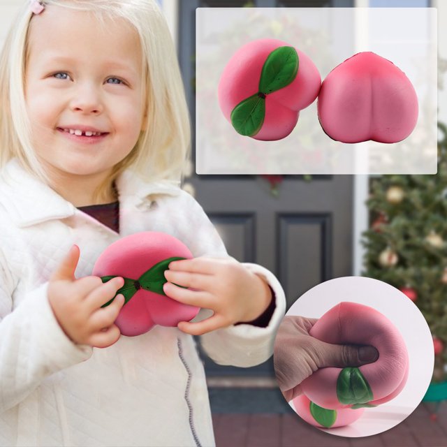 Paquete de regalo de juguete antiestrés de melocotón, juguetes de descompresión para adultos y niños, juguetes sensoriales para aliviar el estrés Wmkox8yii shdjk3158