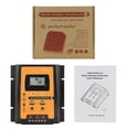 thumbnail image 5 of MPPT+PWM Solar Charge Controller Automatic Parameter Adjustable Solar Panel Regulator 30A IP32 Waterproof Battery Regulator Dual USB 5A 2V Power Suitable For Sealing/gel/flooding ,Easy to Use, 5 of 5