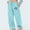 *Light Blue, variant on ClodeEU Women's Star Print Sweatpants,Elastic Waist With Drawstring , Baggy Wide Leg Sweatpants with Pockets Dark Gray,Womens Plus XL