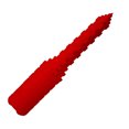 thumbnail image 1 of Bearachild Práctico Hotdogger para perforar bollos fácil y conveniente, perforador de bollos para perros calientes, regalos prácticos Cocina y Comedor rojo, 1 of 6
