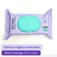 thumbnail image 3 of Freestyle Soft Jumbo Baby Wipes for Sensitive Skin, Unscented, 1 Flip-Top Pack, 72 Count, 3 of 10