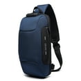 thumbnail image 1 of Men Outdoor Shoulder Bag Water-Resistant Oxford Cloth Chest Pack Fashion, 1 of 8