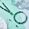 thumbnail image 2 of 2 Strands Natural Emerald Beads Strands 30-34pcs Natural Untreated Emerald Faceted Column Shape Beads Genuine Emerald Smooth Beads Precious Gemstone Beads colorful, 2 of 5