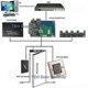 thumbnail image 5 of KR101E Door Access Control rfid reader Card Reader Proximity rfid writer duplicator key NEW Waterproof Wiegand, 5 of 5
