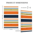 thumbnail image 5 of Kll Colorful Pastel Stripes Wall Plate,Gloss Finish,Standard Size 1 - 5" X 3", Polycarbonate Thermoplastic,Electric Receptacle Plug Covers, 5 of 8