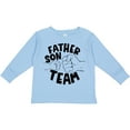thumbnail image 3 of Inktastic Father's Day Father Son Team Parent Child Fist Bump Boys or Girls Long Sleeve Toddler T-Shirt, 3 of 5