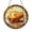 Acrylic 3.5 Inch, variant on French Toast Food Art Stained Glass Inspired Suncatcher, Kitchen Window Hanging Decor Panel, Bakery Themed Home Accent Ornament, Creative Gift for Baking Lovers