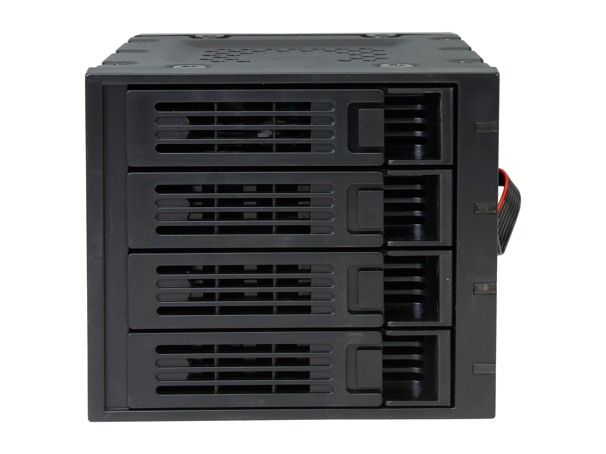 Rosewill 3 x 5.25-Inch to 4 x 3.5-Inch Hot-swap SATAIII/SAS Hard Disk Drive Cage - Black (RSV-SATA-Cage-34)