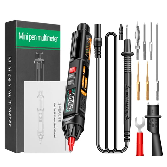 ANENG ANENG A3009 Mini Pen Multimeter with Voice Broadcast 6000 Counts Voltmeter VA Reverse LCD Display