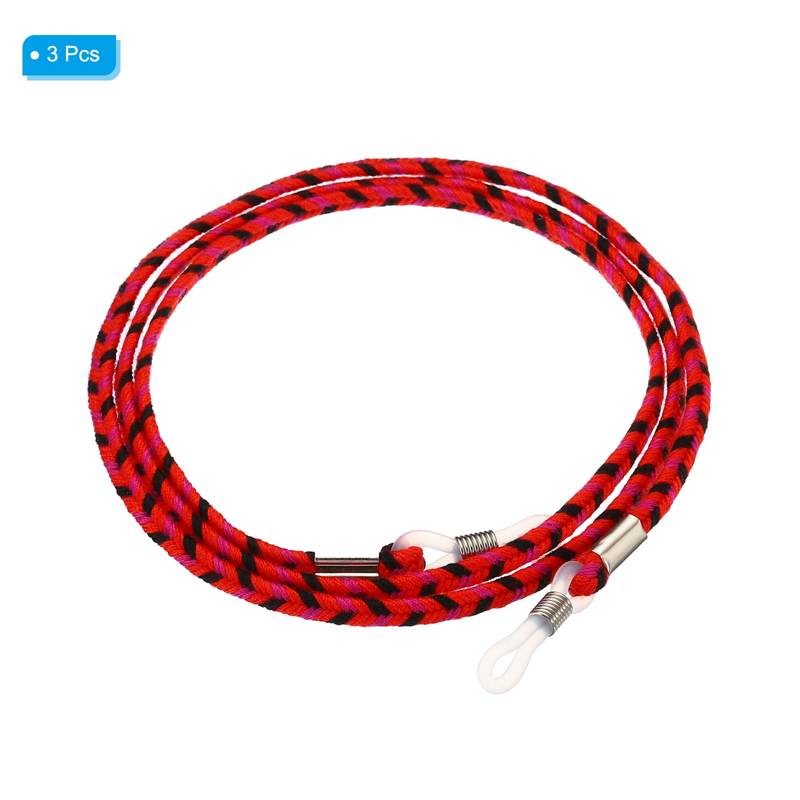Unique Bargains Eyeglass Holder Chains Neck Strap Lanyard Sunglasses Retainer Red