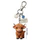 thumbnail image 3 of Highlands Bull Month Keychain Remind You Of The Power Of Silences Every Day, 3 of 7