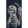 thumbnail image 2 of Old Glory Mens Skeleton Barber Short Sleeve Graphic T Shirt, 2 of 6