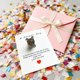 thumbnail image 5 of Bonita Tarjeta de Bolsillo de Resina con Forma de Perrito Pequeño, Tarjeta de Regalo Decorativa., 5 of 6