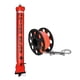 thumbnail image 1 of Boya marcadora de superficie de buceo, tubo de señal inflable, salchicha de seguridad compacta para 18 m x 15 cm, 1 of 9