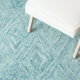 thumbnail image 6 of SAFAVIEH Metro Avalon Diamond Area Rug, Light Blue, 6' x 6' Round, 6 of 8