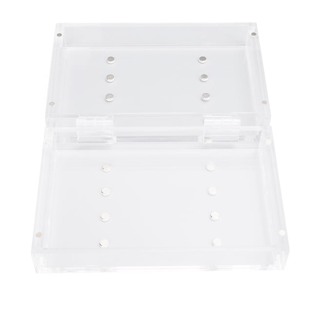 Soporte De Pinzas De Extensión De Pestañas, Pinzas Integradas Transparentes Se Paran Resistentes Para El Salón Y El Uso Del Hogar