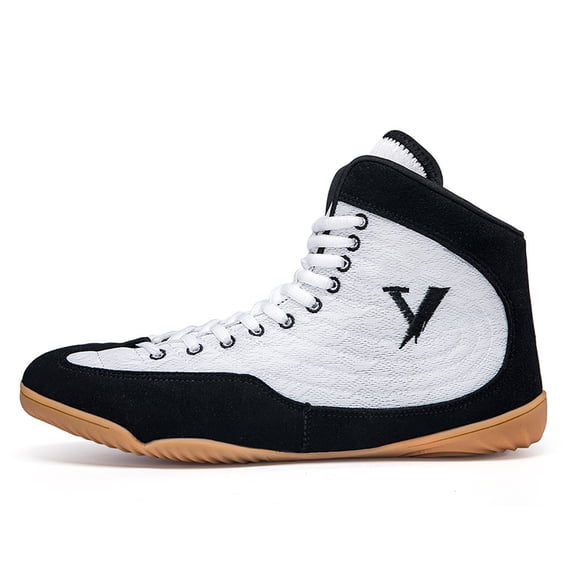 Lightweight And Durable Boxing Shoes for Men, Designed for Combat Wrestling with Slip-Resistant Features
