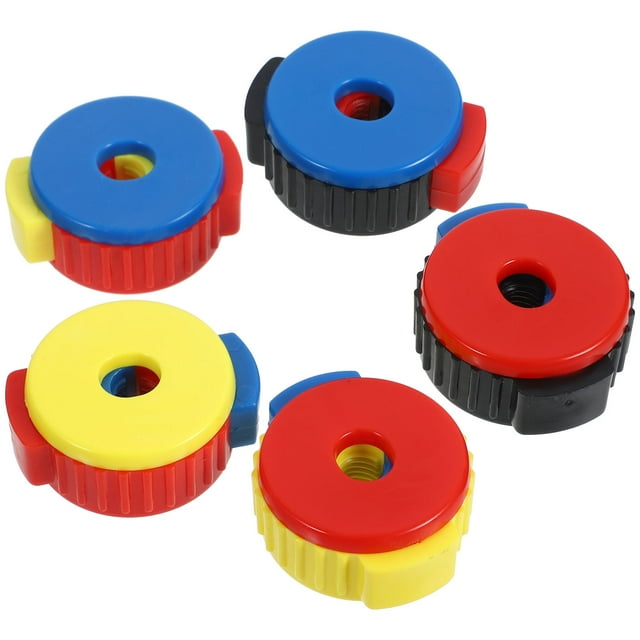 HEALEEP Écrous de Tambour Cymbal 5 Pcs avec Design à Réglage Rapide pour une Installation et un Retrait Faciles dans les Kits
