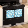 thumbnail image 3 of 2 Pcs Funny Kitchen Towels,Blue Daisy Flower Pattern Microfiber Dish Towels,Kitchen Tea Towels,Kitchen Towel Set (18" X 26"), 3 of 7