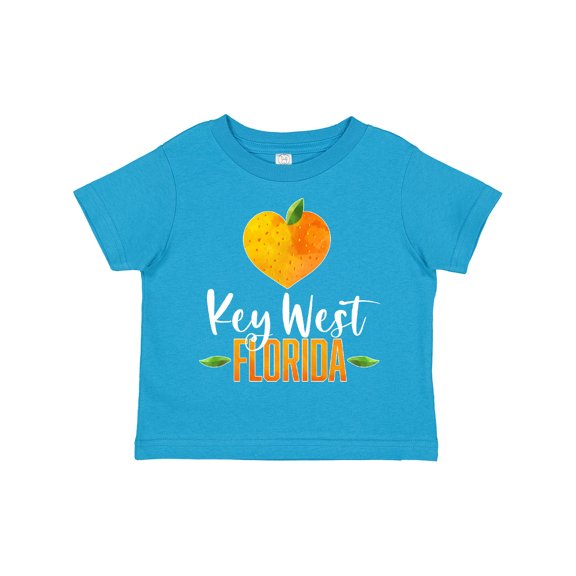 Inktastic Key West Florida Orange in Heart Boys or Girls Toddler T-Shirt
