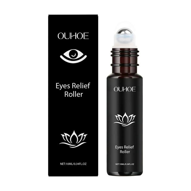 OUHOE Eye Ball Essential Oil Gently Moisturizes, Hydrates And Brightening Eye Skin Care Massage Ball Essential Oil