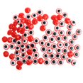 thumbnail image 2 of 100 unids / pieza seguridad ojos con lentejuelas de peluche muñeca animal reparación de bricolaje rojo yotijar Ojos Redondos de Muñeca de Seguridad, 2 of 10