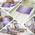thumbnail image 6 of Purple Ombre Small Pillow Covers, Modern Gradient Abstract Art Soft Breathable Throw Pillow Cases with Invisible Zipper, Decorative Pillowcase Pillows Protectors for Sofa Bed Chair 12"x20", 6 of 9