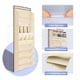 thumbnail image 3 of Organizador de zapatos FENTEC para colocar sobre la puerta, 68 bolsillos, 8 niveles, color beige, 3 of 8