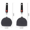 thumbnail image 4 of YAOMOBB Spatule en Silicone Résistante à la Chaleur Prise en Main Confortable Ustensile de Cuisine, 4 of 5