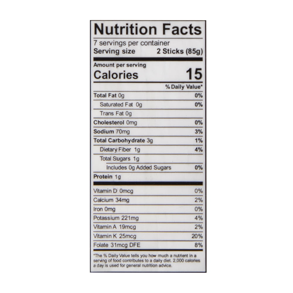 Fresh Celery Sticks, 20 oz Bag