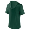thumbnail image 3 of Men's Fanatics Hunter Green Milwaukee Bucks Possession Hoodie T-Shirt, 3 of 3