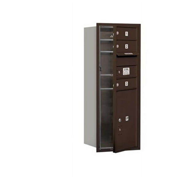 Salsbury  4C Horizontal Mailbox 10 Door High Unit - 37.50 Inches - Single C