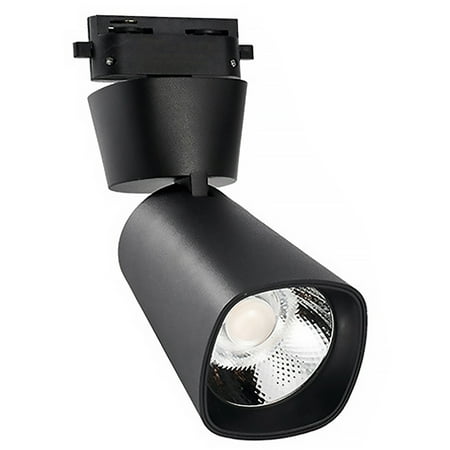 

Hemoton Track Led Lighting Head Ceiling Rail Spotlight Integrated Light Circuit H Type Fixtures Dimmable