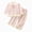 R599-Pink, variant on NOLDARES Baby Girl Cute 2 Piece Clothing Set Long Sleeve Soft Sweatshirt and Elastic Waist Pants Print Outfits Clothes Fall Winter(Pink,2-3 Y)