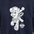 thumbnail image 3 of Paw Patrol - Chase Christmas Bells - Toddler And Youth Crewneck Fleece Sweatshirt, 3 of 6