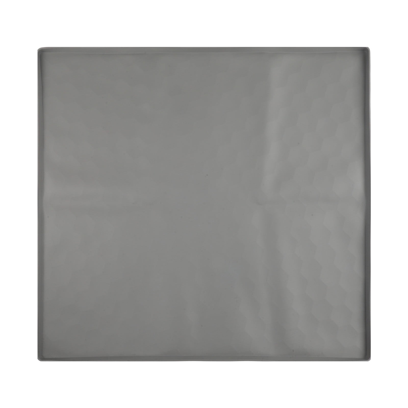 Mini Fridge Silicone Mat With Raised Edge Soft Under Refrigerator Mat Floor Protector Washable Multipurpose For Washing Machine