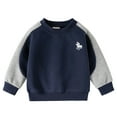 thumbnail image 1 of AWZXDE Chandails Décontractés à Manches Longues, Chandail Molletonné à Enfiler pour Enfants, 1 of 4