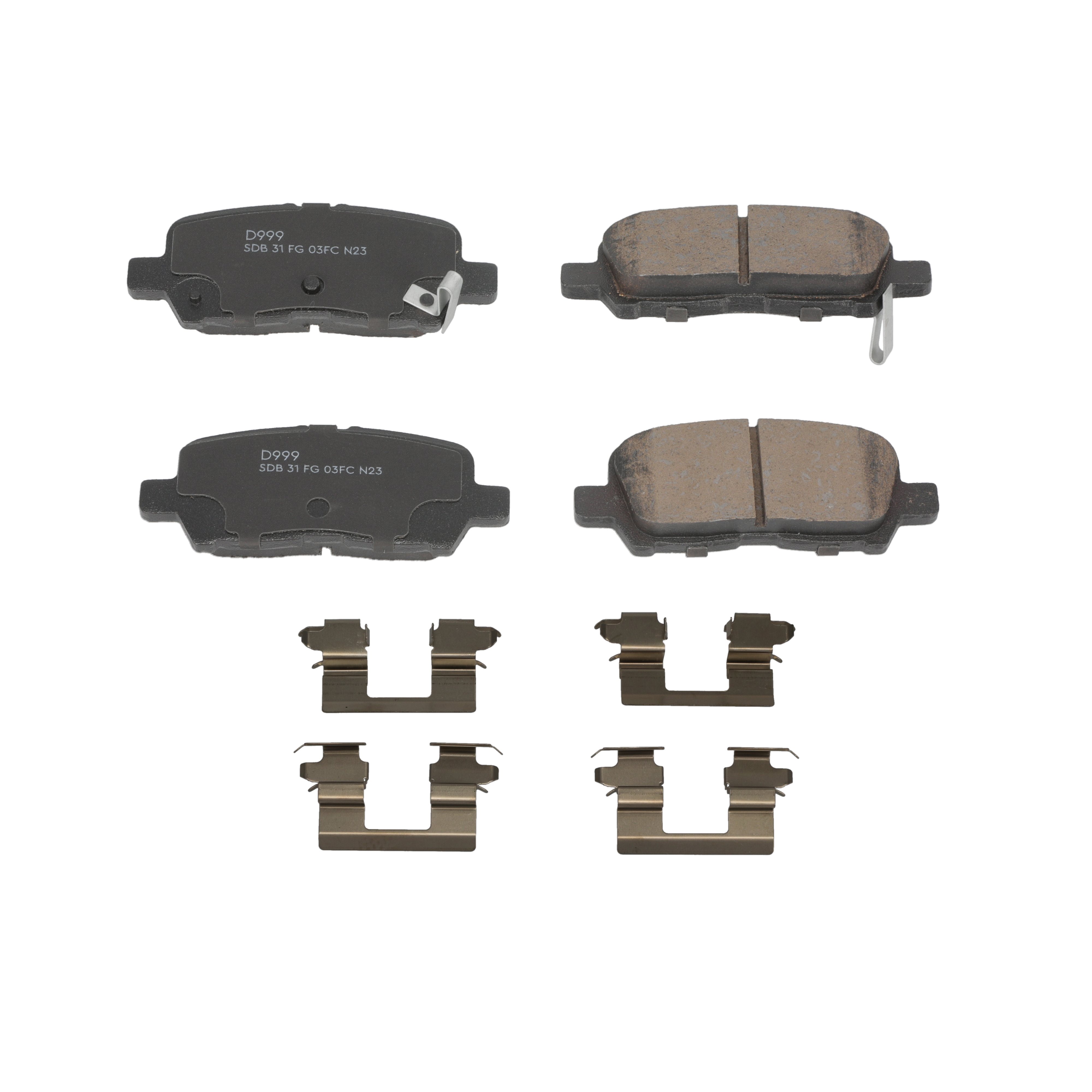 Winstop Brake Pad Set, Rear WS.0999.0.C, Chevrolet Impala 2013-2011